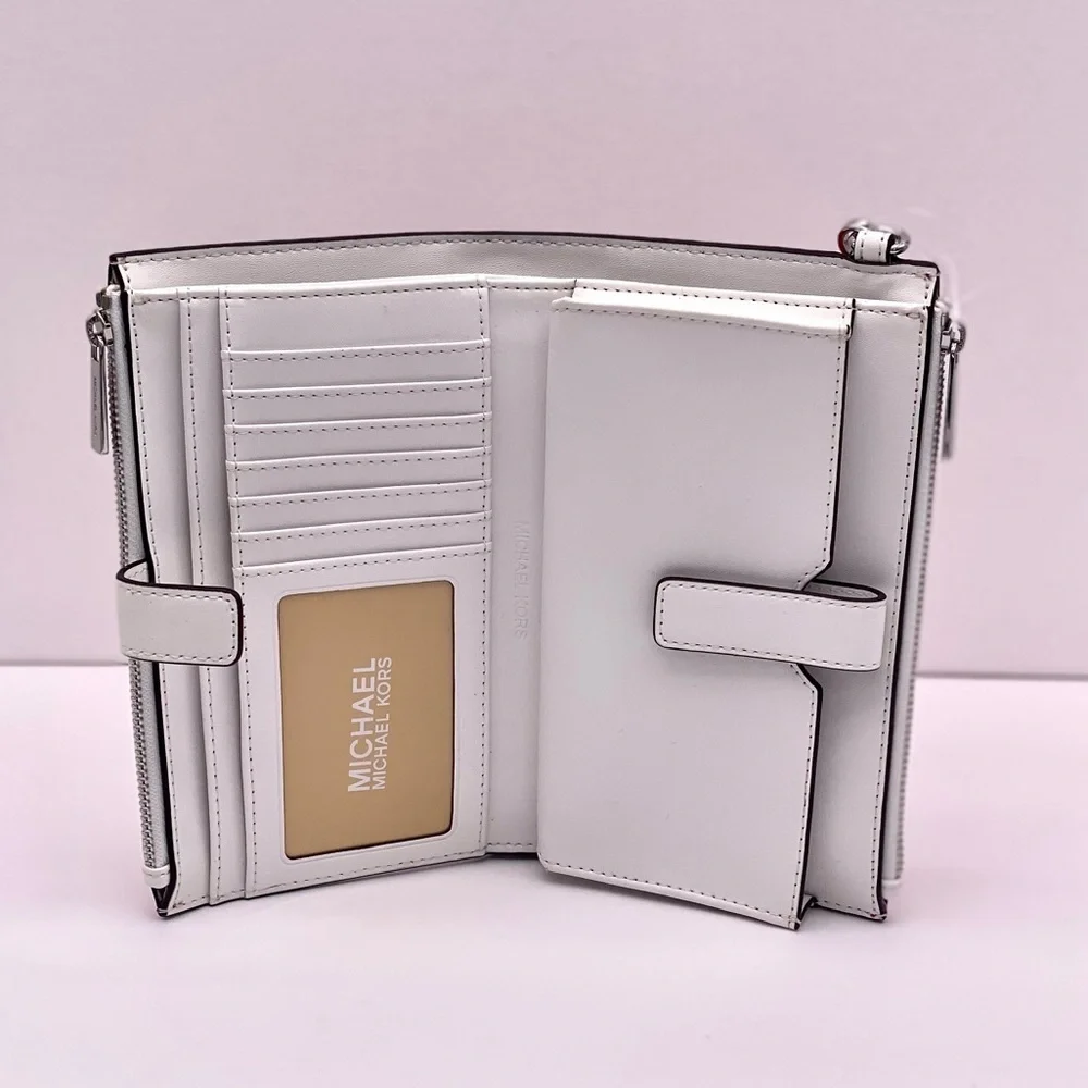 Michael Kors Jet Set Travel DoubleZip Wallet Wristlet